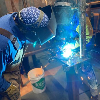Specialized training in structural welding